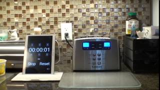 Cuisinart 4 Slice Toaster Review Real Review Timed [upl. by Damalis]