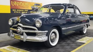 1950 Ford Custom Deluxe Coupe  For Sale 22900 [upl. by Ailatan]