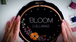 LULLANAS  Bloom The Paper Kites cover Lyric Video [upl. by Leuqram]