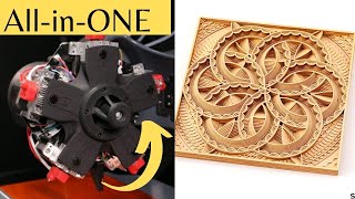 Top 5 ALLinONE 3D printers  3 in 1 3D printers 2021 that can print carve and laser engrave [upl. by Sharp775]