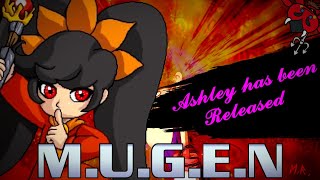 MUGEN  Ashley Remastered Released [upl. by Oicnanev]