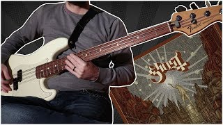 Ghost  Square Hammer BASS COVER w TABS [upl. by Broderic]