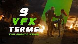 9 VFX Terms You Should Know [upl. by Kciwdahc968]