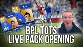 FIFA 13 BPL TOTS Pack Opening amp Giveaway YESSSS Live Facecam [upl. by Nallak]