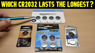 Can Amazon Basics CR2032 Battery Beat Energizer or Duracell I Have The Answer [upl. by Metcalf]