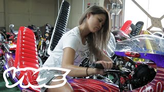 The Woman Revving Motorcycles like Music in Japan [upl. by Eelrehpotsirhc458]