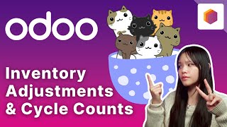 Inventory Adjustments amp Cycle Counts  Odoo Inventory [upl. by Janaye843]