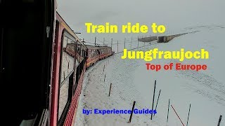 Train ride to Jungfraujoch  Switzerland [upl. by Anirual]