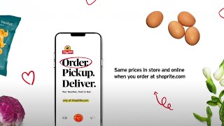 Order Pick Up Deliver – Convenience at Your Fingertips  ShopRite Grocery Stores [upl. by Hareema728]