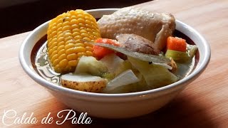 Caldo de Pollo Recipe  How to Make Mexican Chicken Soup [upl. by Dnalyk73]