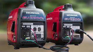 How to Parallel Honda EU2200i Inverter Generators [upl. by Ellennej]