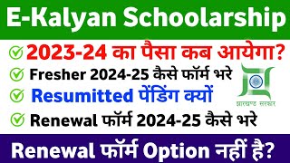 EKalyan ka Paisa Kab tak ayega 2024  DLC AA pending Update  Ekalyan Renewal 202425 kaise bhare [upl. by Naejarual566]