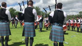 Boghall amp Bathgate Caledonia Pipe Band   Belfast UK Championships [upl. by Curson]