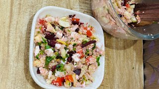 High protein Quinoa salad [upl. by Cadmarr938]