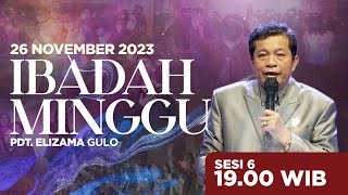 IBADAH ONLINE MINGGU  Sesi 6  1900 WIB  Minggu 26 November 2023 [upl. by Etireuqram434]