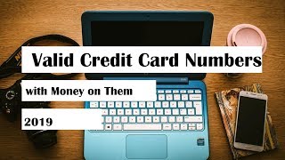 Valid Credit Card Numbers with Money on Them 2019 [upl. by Airekat]