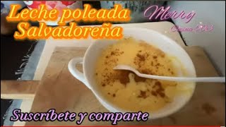 Poleada de harina de arroz salvadoreña🌸🌸🌸 [upl. by Attennod437]