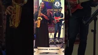 ⁠Saxophone Subbalaxmi ♥️🎷🎼🎵🎶 guinnessworldrecords LimcaBookOfRecord indiasgottalent [upl. by Astto]