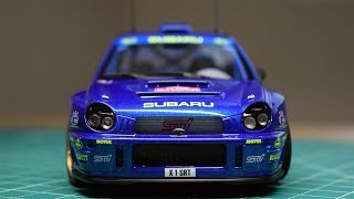 Building a Scale Model Tamiya Subaru WRC 2001 [upl. by Bruns]