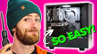 The EASIEST Gaming PC Build Ever [upl. by Sikes196]