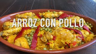 Arroz con Pollo al Estilo Cubano  Cocina Con Fujita [upl. by Anetsirhc]