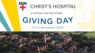 Christs Hospital Giving Day 2024 [upl. by Jos75]