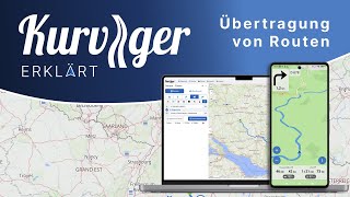 Kurviger Erklärt  Routenübertragung [upl. by Ora515]