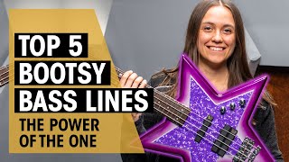 Top 5 Bootsy Collins Bass Lines  James Brown ParliamentFunkadelic  Thomann [upl. by Nivac]