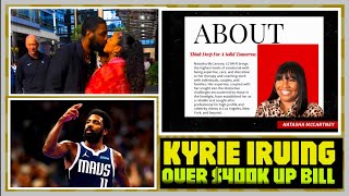 Mavericks star Kyrie Irving sued by wellness brand Alleged unpaid 400k bill Retreat Controversy [upl. by Linsk]