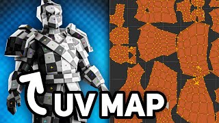 Blender UV Mapping For Beginners [upl. by Emee]