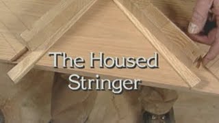 The Housed Stringer How to build stairs [upl. by Nomae]