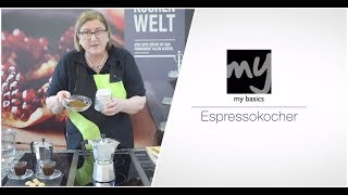 Tutorial My basics Espressokocher [upl. by Retrak]