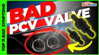 Top 11 BAD PCV VALVE SYMPTOMS  Sanu Motors with Charlie [upl. by Cut]