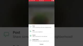 How to post an event in Nextdoor app [upl. by Doble]
