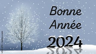 333  Bonne Année 2024  Carte virtuelle de vœux 2024 [upl. by Marlea]