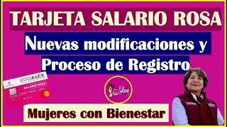 😱Programa Salario Rosa Tiene nuevas Modificaciones😱👌 [upl. by Elmajian]