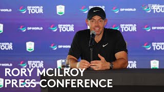 Rory McIlroys Full Press Conference  2023 DP World Tour Championship [upl. by Caundra]