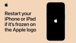 How to restart your iPhone or iPad if it’s frozen on the Apple logo  Apple Support [upl. by Zebaj]