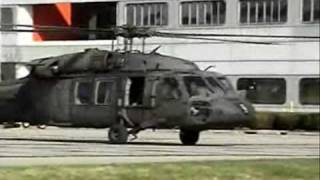 UH60 Blackhawks  SH60 Seahawks and CH47 Chinook Startup and Takeoff [upl. by Body]