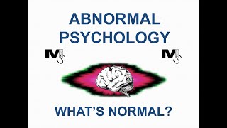 Understanding Abnormal Psychology  The Simplest Explanation Ever [upl. by Ekez592]