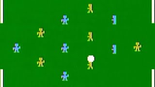 Electronic Table Soccer Magnavox Odyssey 2 Gameplay [upl. by Kuo96]