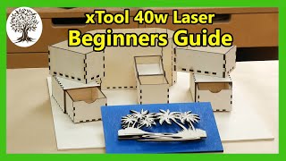 xTool S1 40w Laser Beginners cuting guide boxes and more [upl. by Clarisse]