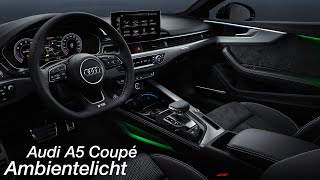 AmbienteLichtpaket plus im Audi A5 Coupé F5 4K  Autophorie Extra [upl. by Hartzke524]