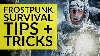 8 Tips And Tricks To Survive Frostpunk  Beginners Guide [upl. by Johan]