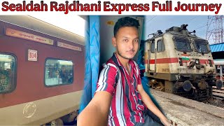 Delhi to Kolkata by 12314 Sealdah Rajdhani Express with IRCTC FOOD REVIEW  AC 3 Tier Rajdhani Vlog [upl. by Lim]