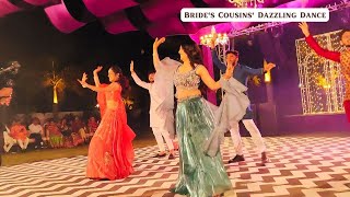 Brides Cousins Dazzling Dance  What Jhumka  Cutiepie  Wedding Choreography By Shruti Trivedi [upl. by Lizbeth]