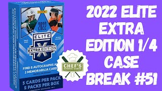 2022 ELITE EXRA EDITION 14 CASE BREAK 51  LIVE 752024 [upl. by Coy]