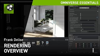 Omniverse Create  Rendering Overview  NVIDIA Omniverse Tutorials [upl. by So]