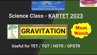 KTET exam  Science preparation  Gravitation one shot [upl. by Gipps]