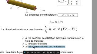 Cours dilatation thermique des matériaux [upl. by Ashlee]